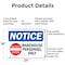 Signmission Warehouse Personnel Only OSHA Notice Sign, Aluminum, 24in W x 18in L, 2PK OS-2PACK-NS-A-1824-L-16852 - alternate 7